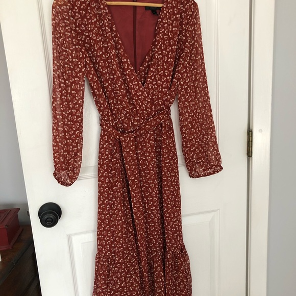 NWT  wrap J.Crew dress - Picture 2 of 5